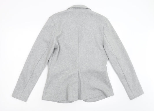 Preworn Womens Grey Jacket Blazer Size S