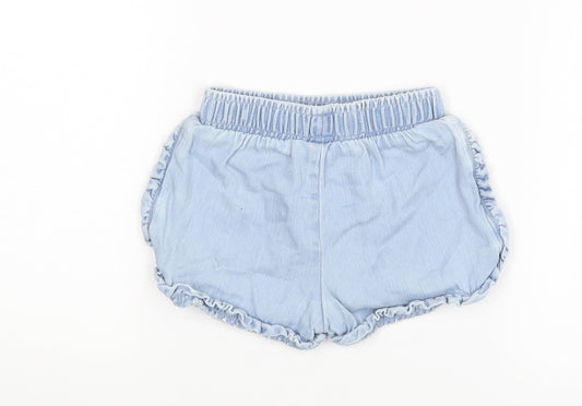 F&F Girls Blue Size 6-9 Months - Shorts