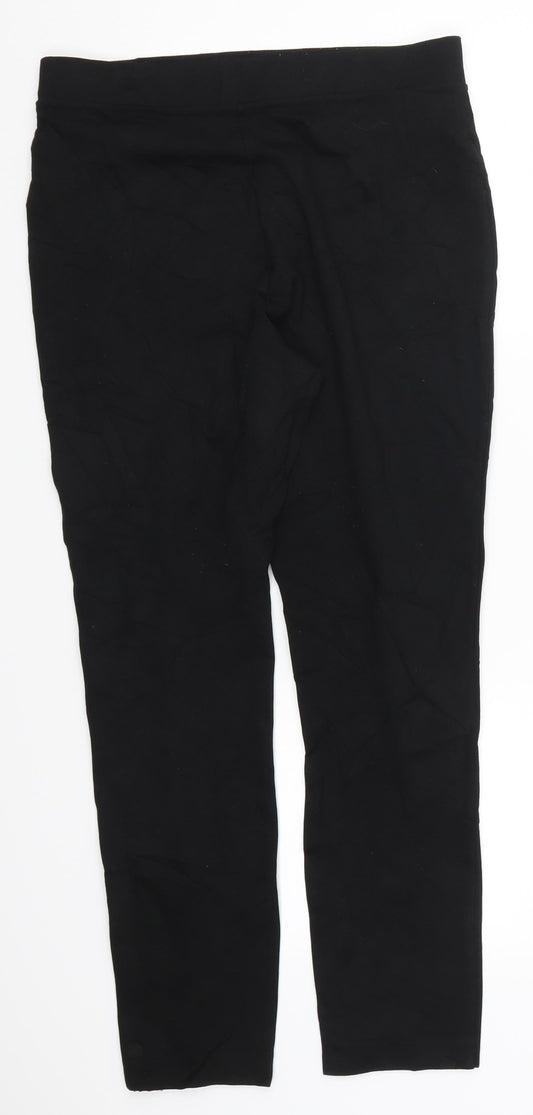 Preworn Womens Black Carrot Leggings Size 31 in L29 in