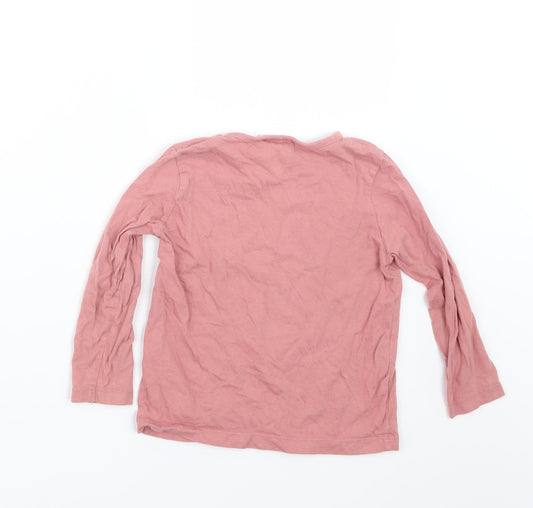 Primark Girls Pink Geometric Top Pyjama Set Size 3-4 Years - Minnie Mouse