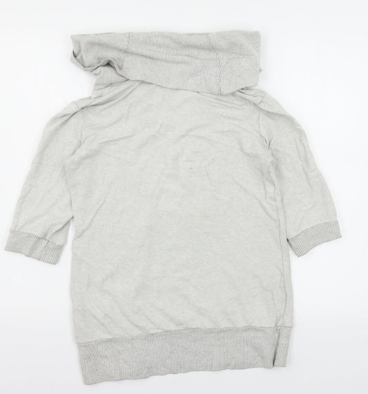 BDG Womens Grey Jersey Pullover Jumper Size S