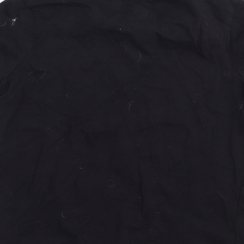 by very Boys Black Basic T-Shirt Size 5-6 Years