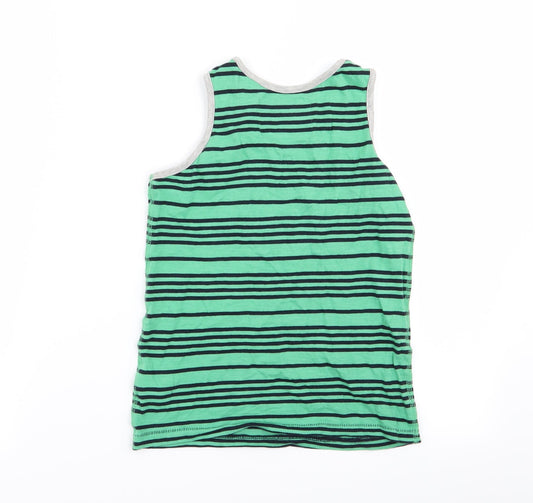 NEXT Boys Multicoloured Striped Basic Tank Size 7 Years