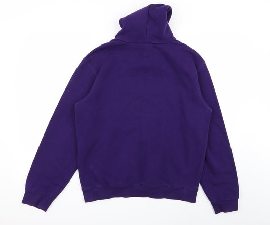 B&C collection Mens Purple Pullover Jumper Size S - unisex