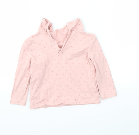 Primark Girls Pink Gingham Basic T-Shirt Size 9-12 Months