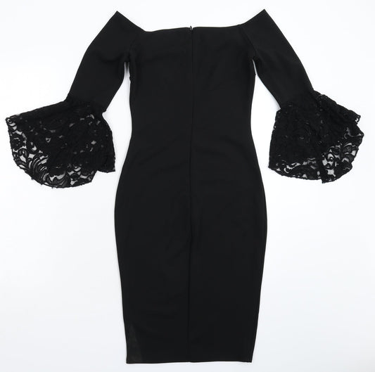 Jessica Wright Womens Black Mini Size 6