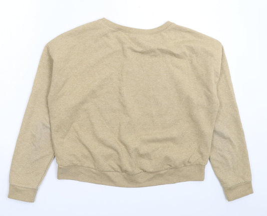 New Look Girls Beige Pullover Sweatshirt Size 14-15 Years