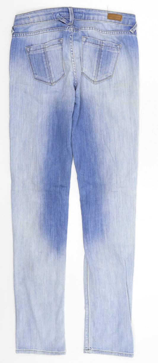 Silvian Heach Womens Blue Denim Skinny Jeans Size 26 in L30 in