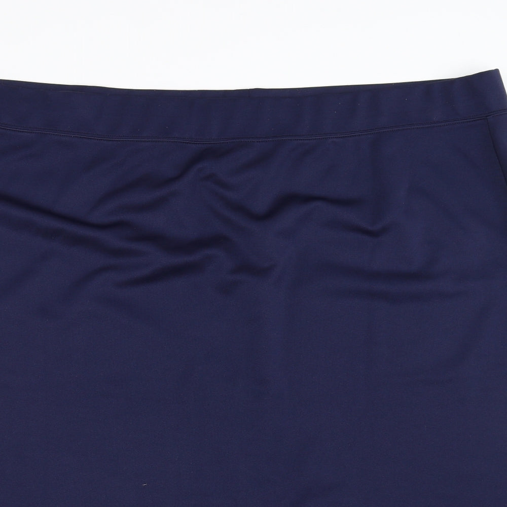 Anthology Womens Blue Straight & Pencil Skirt Size 32