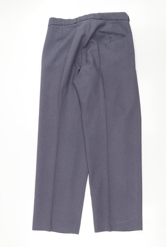 St Roma Mens Purple Trousers Size 36 in L29 in