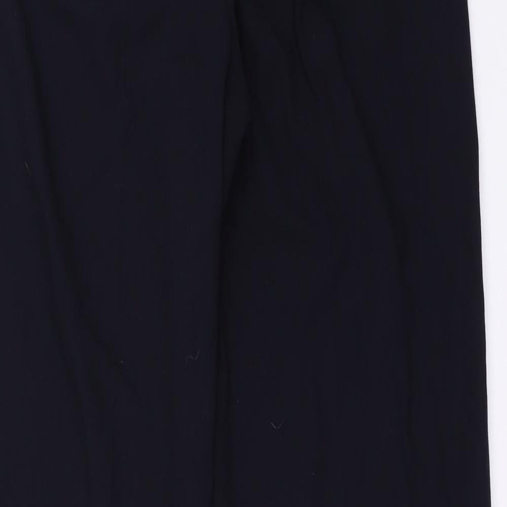 Marks and Spencer Womens Blue Trousers Size 10 L29 in