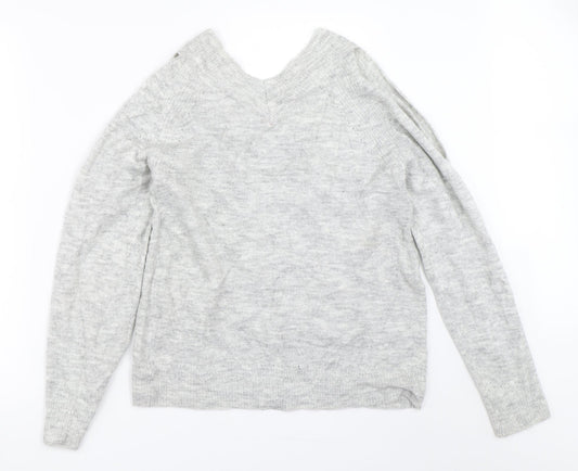 Dorothy Perkins Womens Grey Pullover Jumper Size 10
