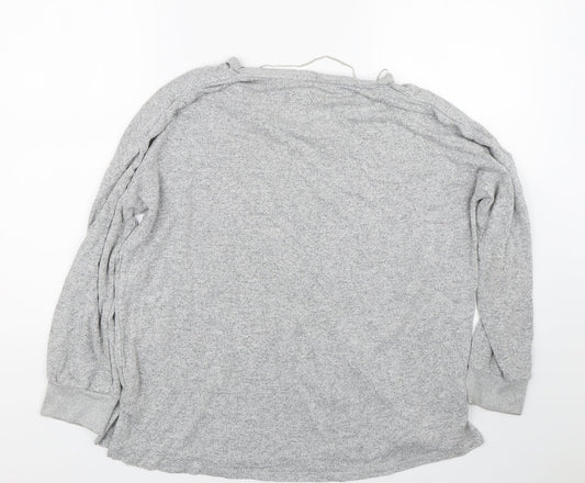 Oysho Womens Grey Pullover Jumper Size M