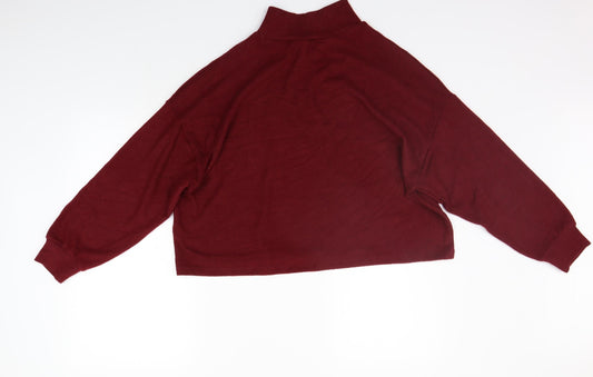 New Look Womens Purple Pullover Jumper Size M