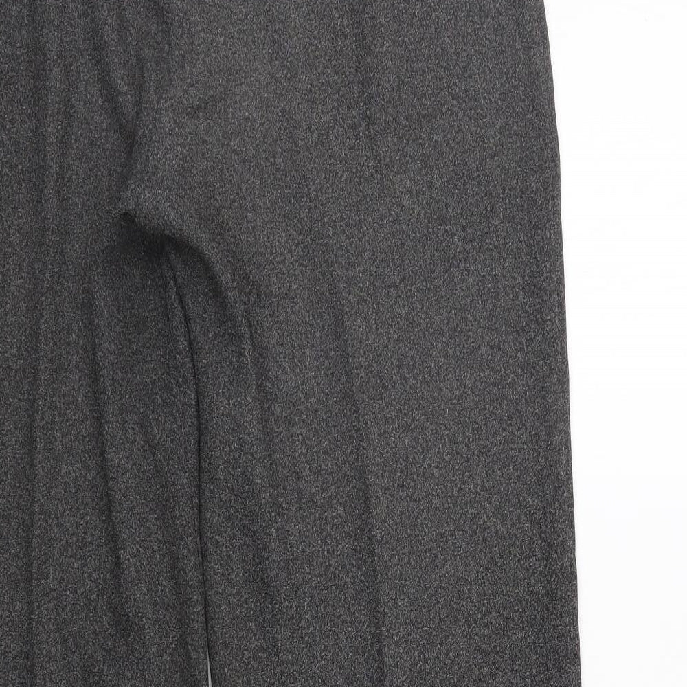 Marks and Spencer Womens Grey Trousers Size 14 L26 in