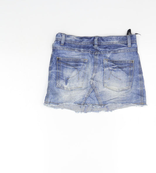 NEXT Girls Blue A-Line Skirt Size 10 Years