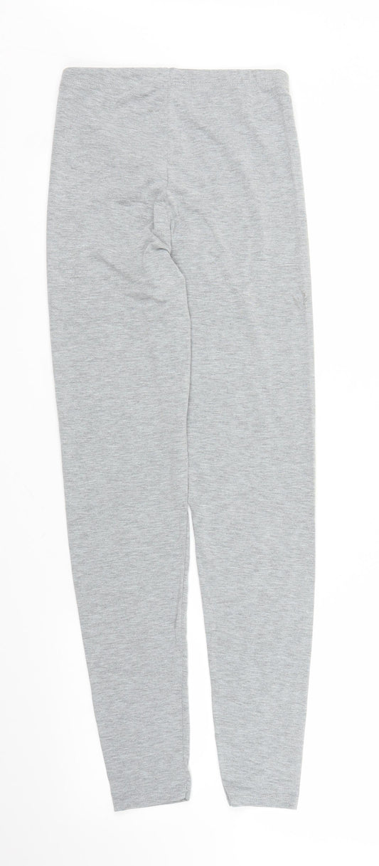 I SAW IT FIRST Womens Grey Carrot Leggings Size 10 L24 in