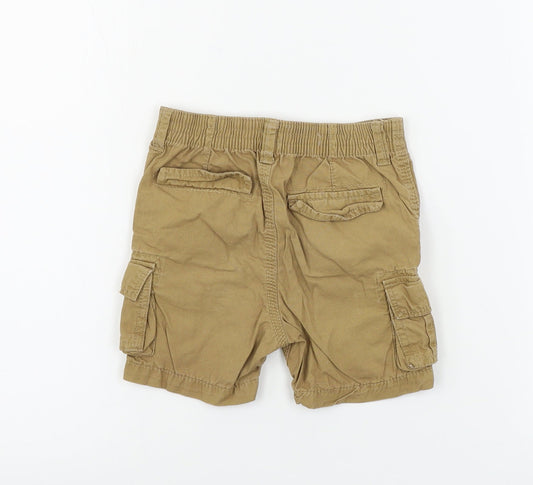 George Boys Brown Cargo Shorts Size 2 Years