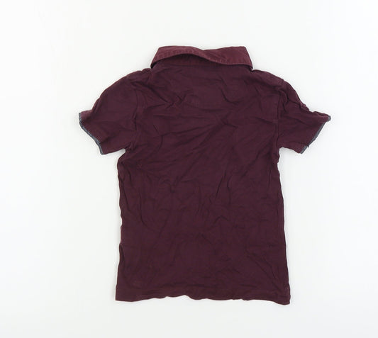 NEXT Girls Purple Basic Polo Size 2 Years