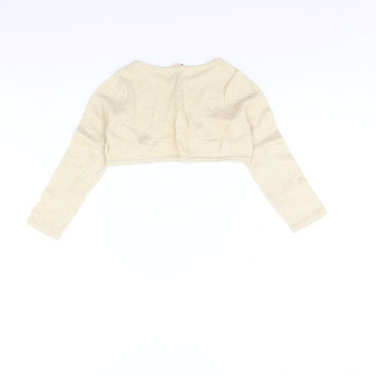 H&M Girls Beige Jacket Size 2 Years