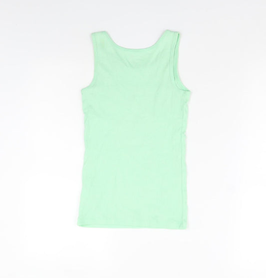 Gap Girls Green Basic Tank Size 8 Years