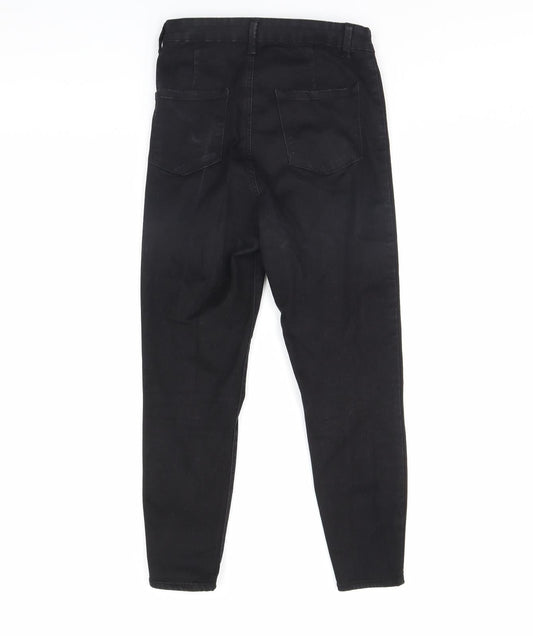 Denim & Co. Womens Black Skinny Jeans Size 12 L29 in