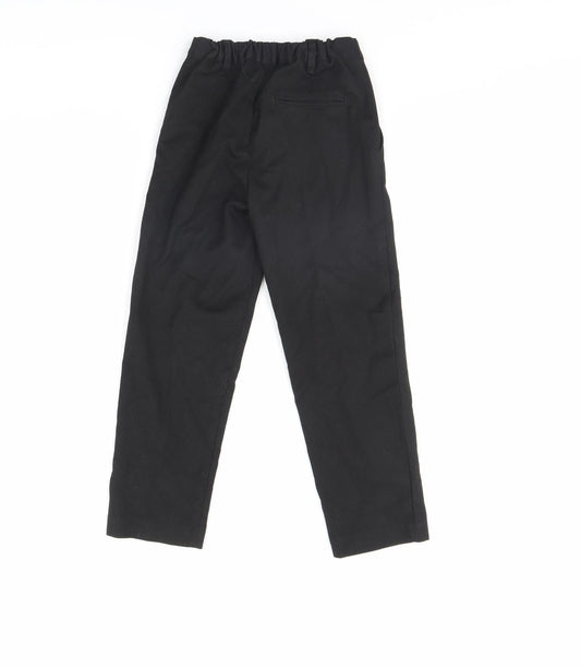 Lily&Dan Boys Black Dress Pants Trousers Size 6 Years