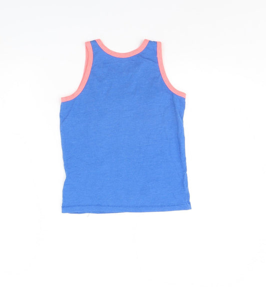 Gap Girls Blue Basic Tank Size 8 Years