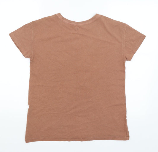 Gap Mens Brown T-Shirt Size S