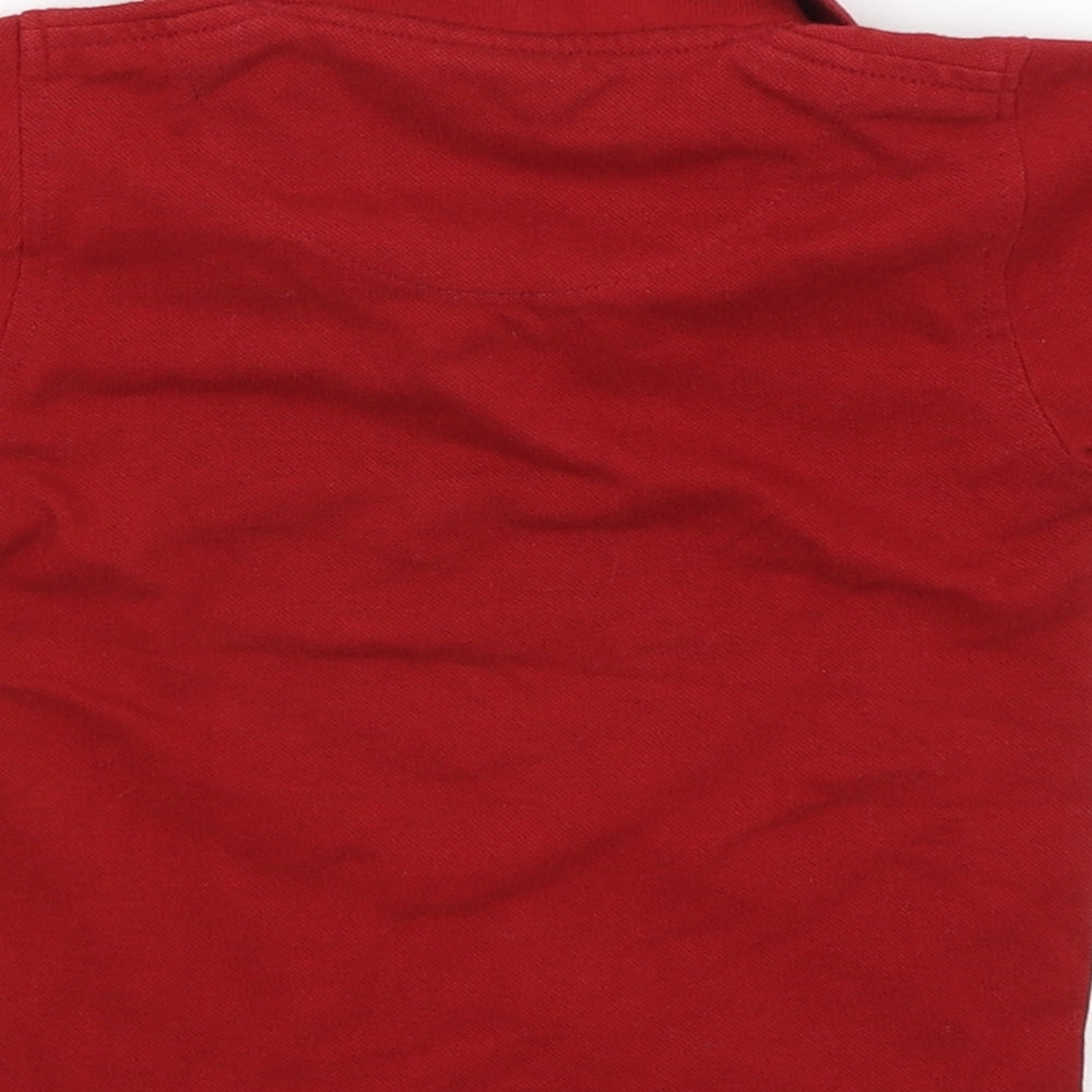 Fashion 265 Baby Red Basic Polo Size 12-18 Months