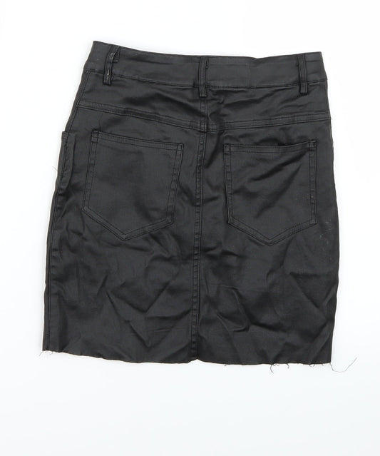 PRETTYLITTLETHING Womens Black Maxi Skirt Size 4