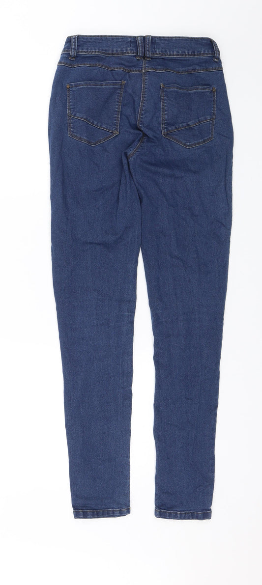 George Womens Blue Skinny Jeans Size 8 L28 in
