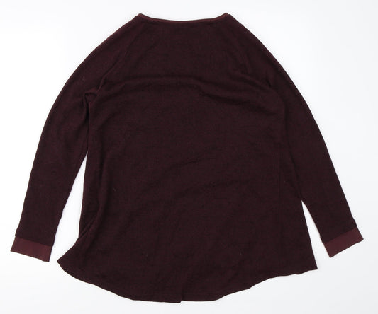 Sotto Marina Womens Purple Cardigan Jumper Size 8