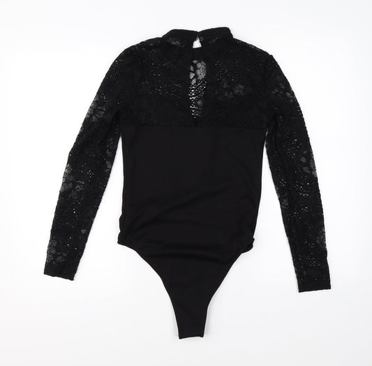 Very Womens Black Romper One-Piece Size 8