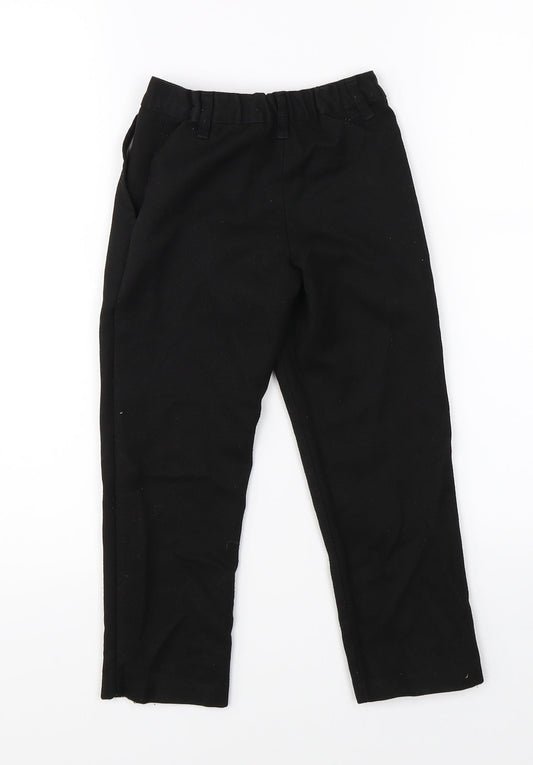 George Girls Black Dress Pants Trousers Size 4-5 Years