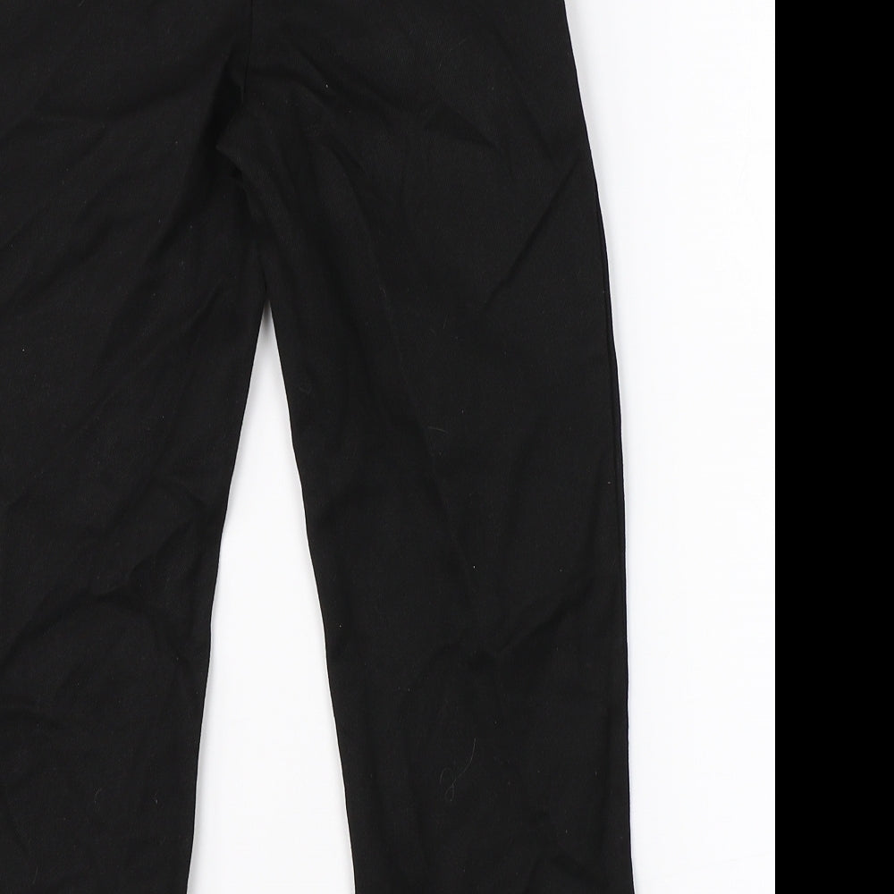 Brand and care label for Georgre girls’ black dress pants trousers, size 4-5, years