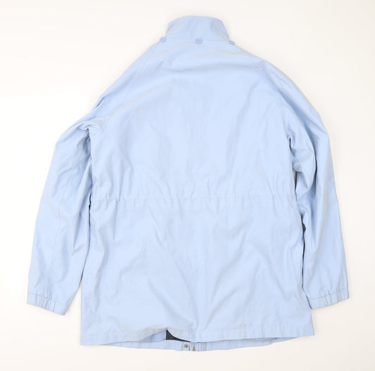 Bonmarché Womens Blue Overcoat Coat Size M