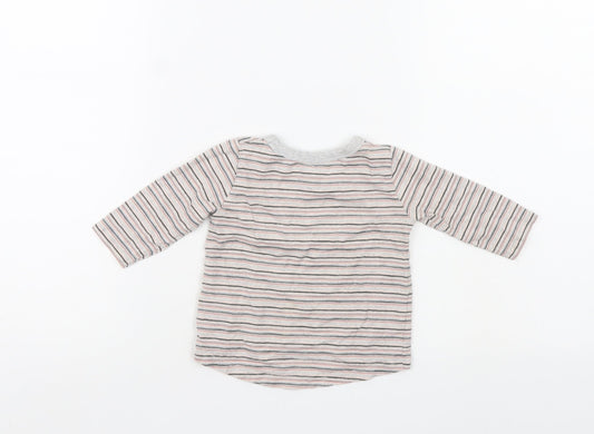 NEXT Baby Multicoloured Striped Pullover Jumper Size 3-6 Months