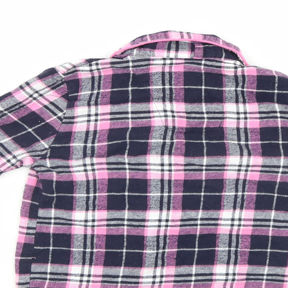 YD Girls Multicoloured Check Top Pyjama Top Size 4-5 Years
