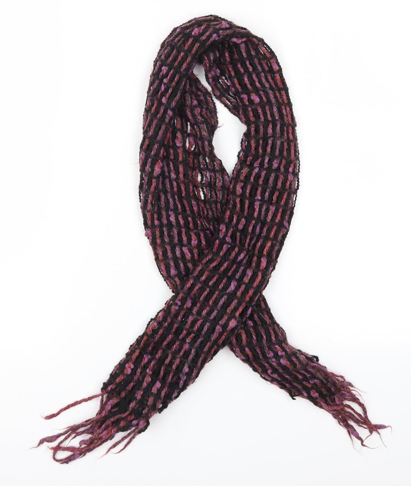 Preworn Womens Purple Scarf