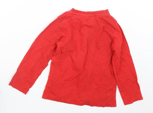 Paw Petrol Boys Red Geometric Pyjama Top Size 5-6 Years - Paw Patrol