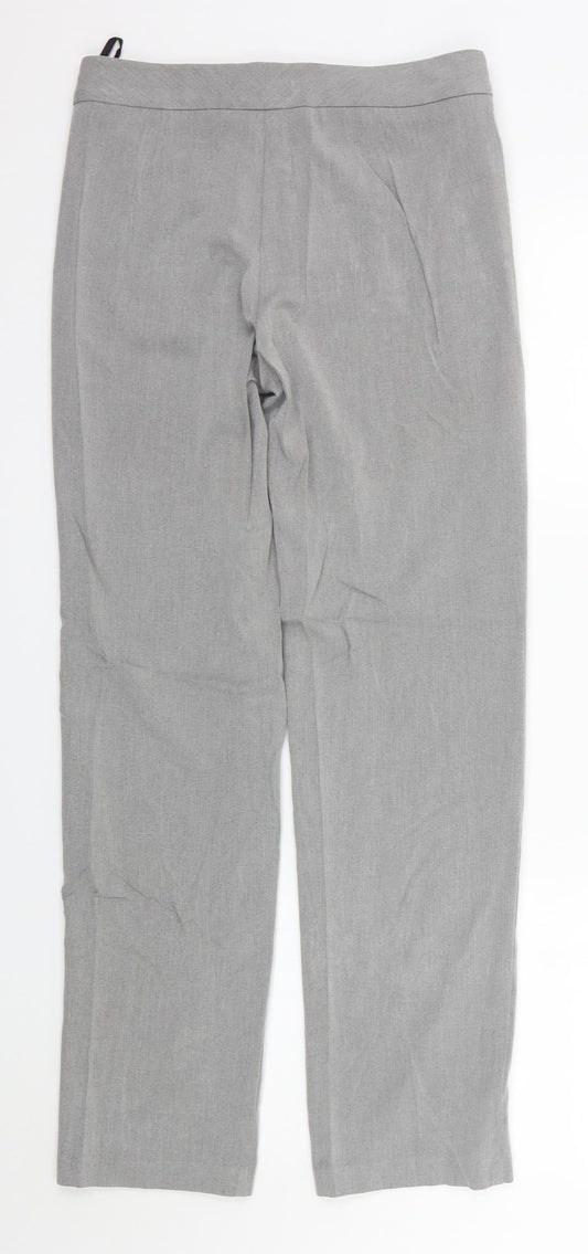 M&S Womens Green Trousers Size 8 L29 in