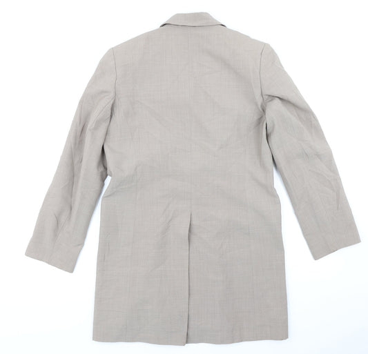 Premium Womens Brown Jacket Blazer Size 12