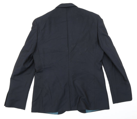Limited Mens Black Jacket Blazer Size 40