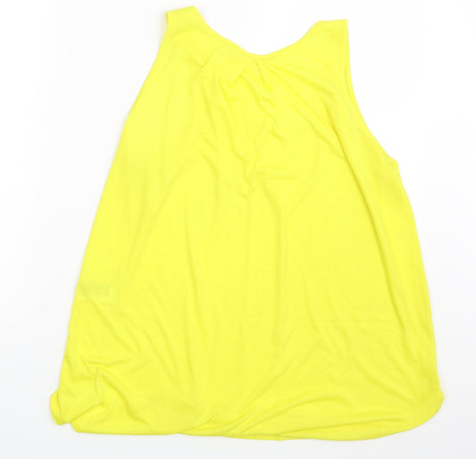 H&M Womens Yellow Camisole Blouse Size M