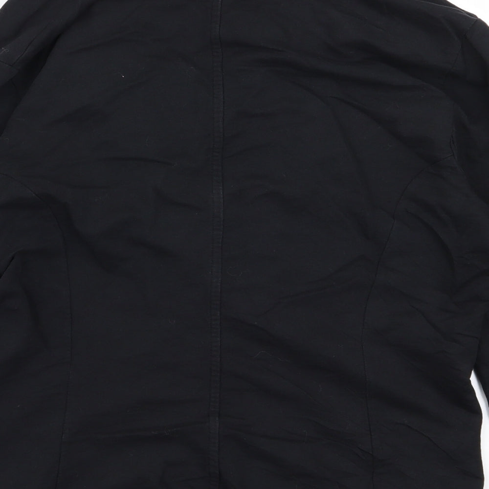 Asda George Womens Black Jacket Blazer Size 12