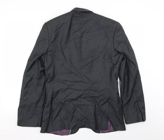 redherring Mens Grey Jacket Blazer Size 38
