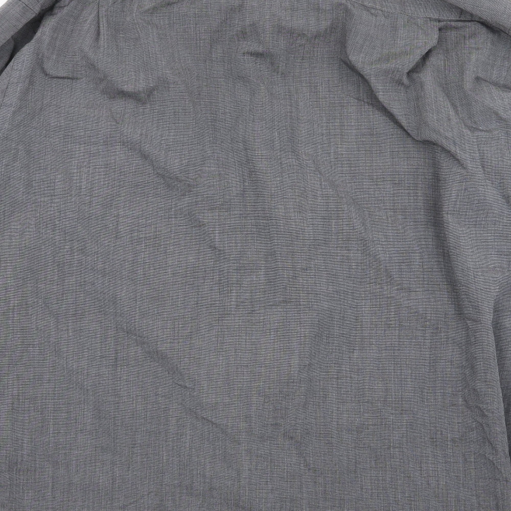 Asda George Mens Grey Button-Up Size 17