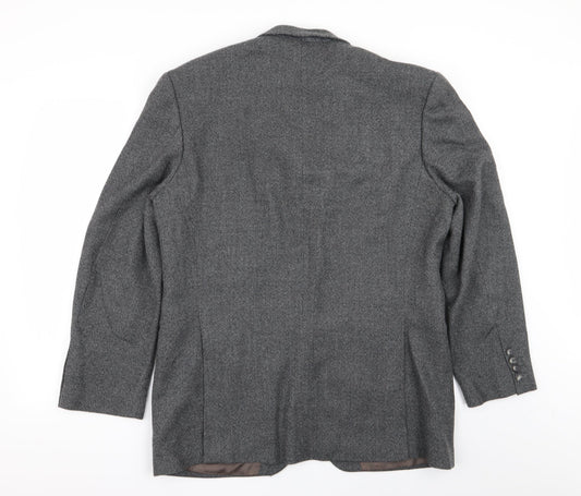 grieffe more Mens Grey Jacket Blazer Size 40