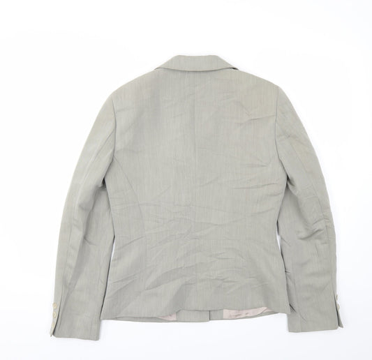 Principles Womens Grey Jacket Blazer Size 10